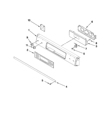 Control panel parts