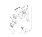 Whirlpool GSF26C4EXS02 icemaker parts diagram