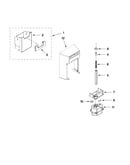 Motor and ice container parts