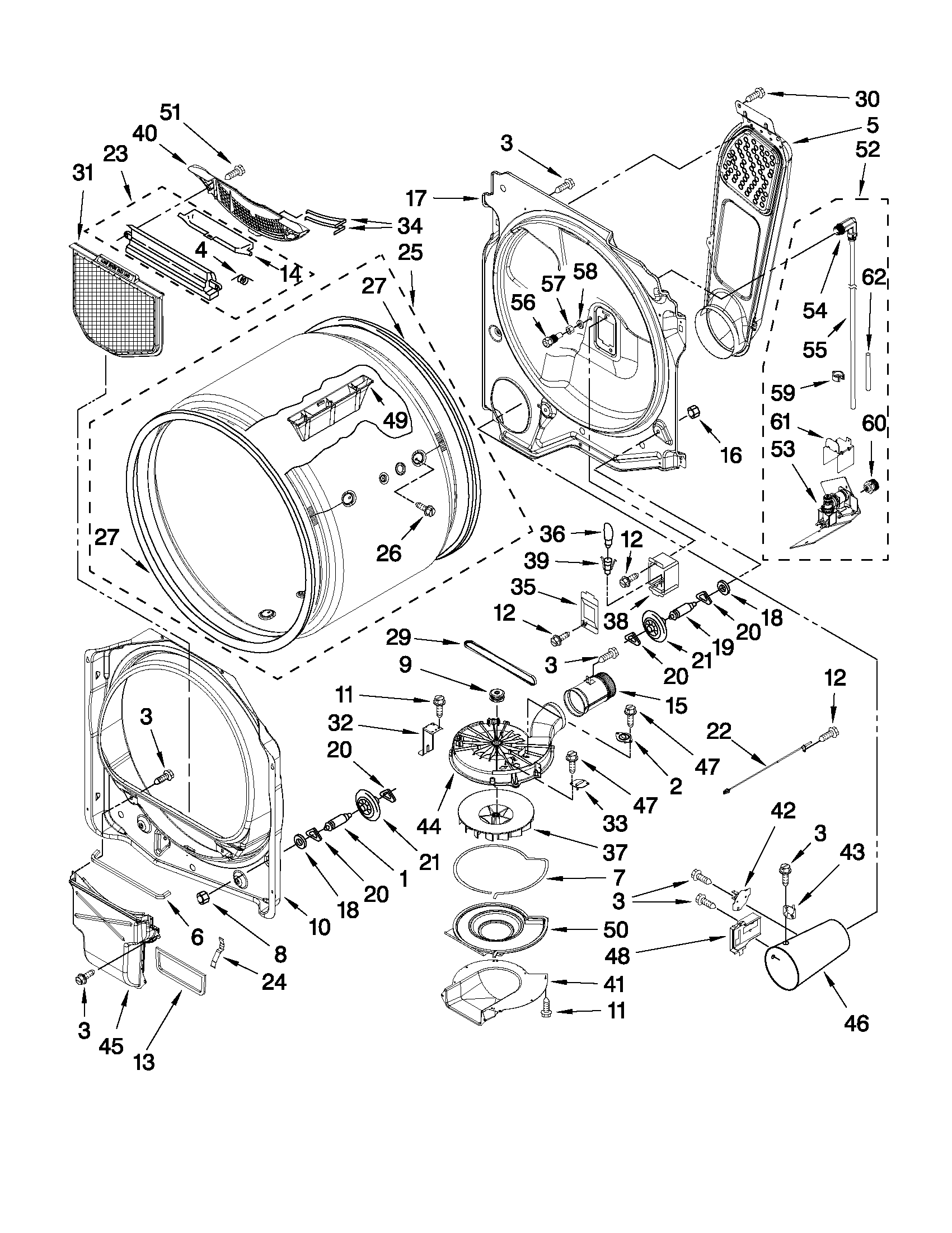 Bulkhead parts