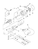 Motor and control parts