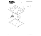 Inglis IVE82302 cooktop parts diagram