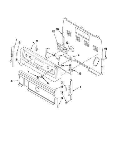 Control panel parts