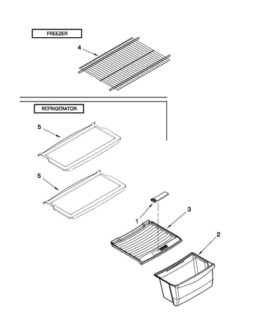 Shelf parts