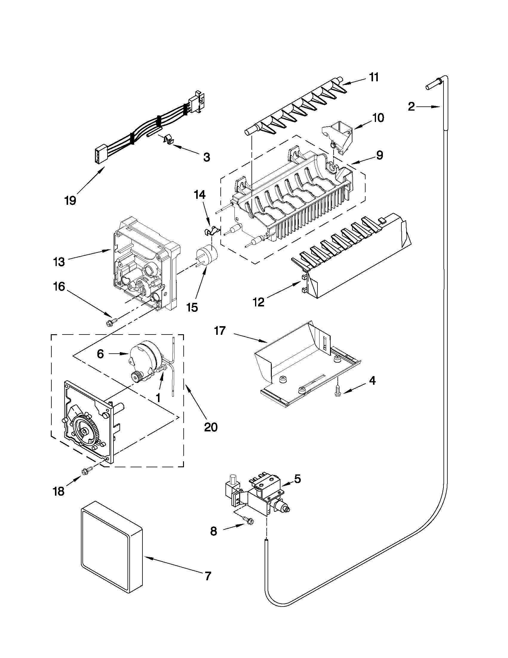 Icemaker parts
