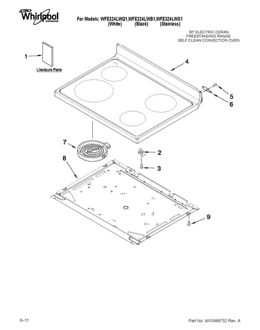 Cooktop parts