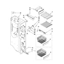Ikea ID3CHEXWS01 freezer liner parts diagram