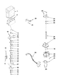 Motor and ice container parts