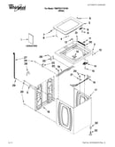 Top and cabinet parts