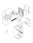 Dispenser front parts