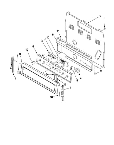 Control panel parts