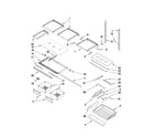 Whirlpool GI6FDRXXY05 shelf parts diagram