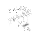 Whirlpool GI6FDRXXY05 icemaker parts diagram