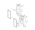 Whirlpool GI6FDRXXY05 refrigerator door parts diagram