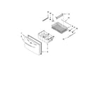 Whirlpool GI6FDRXXY05 freezer door parts diagram