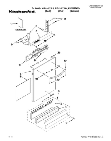 Door and panel parts