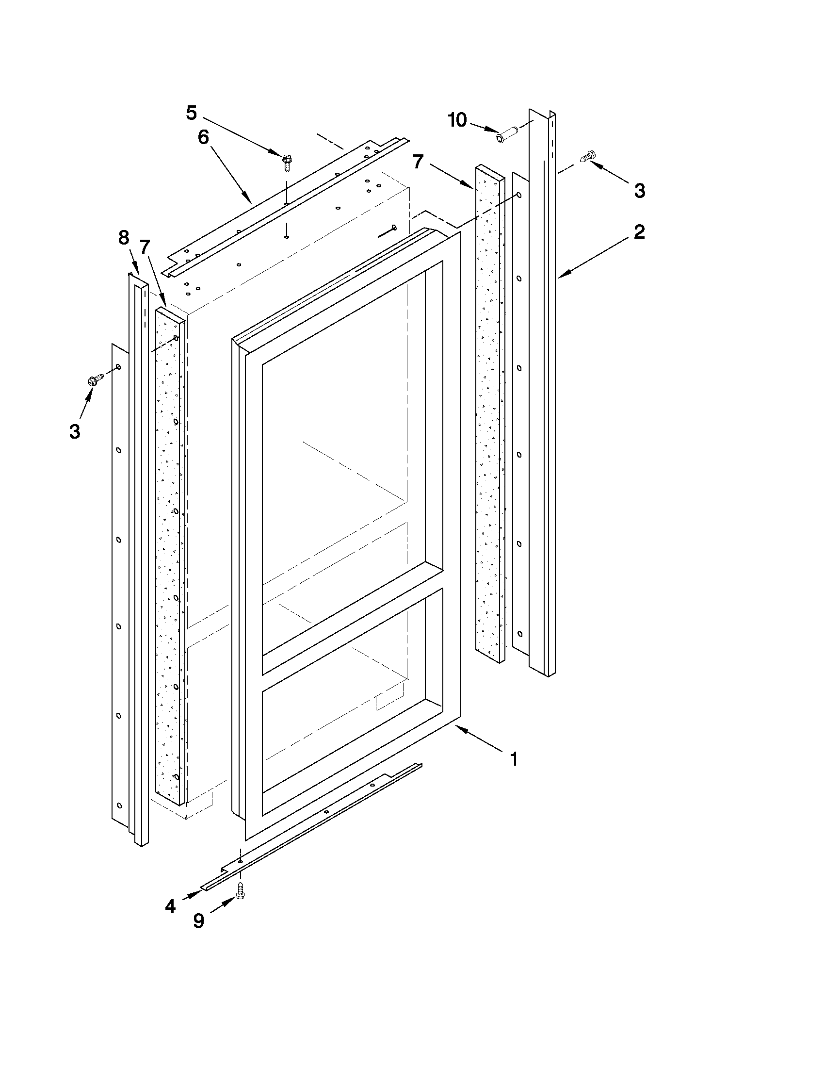 CABINET AND BREAKER TRIM PARTS