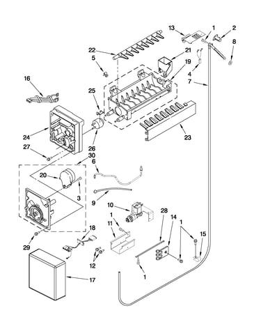 Icemaker parts
