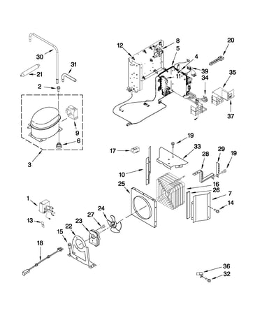 Upper unit parts
