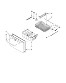 Freezer door parts