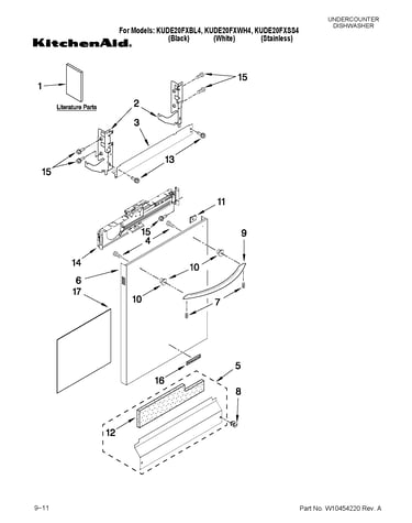 Door and panel parts