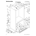 KitchenAid KBFC42FTS04 cabinet parts diagram