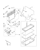 Lower unit and tube parts