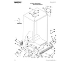 Maytag MSD2574VEM13 cabinet parts diagram