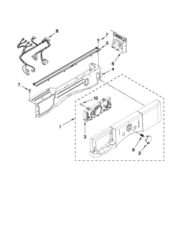 Control panel parts