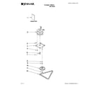 Jenn-Air TC607X2 motor and drive parts diagram