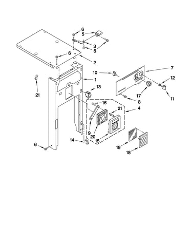 Panel and control parts
