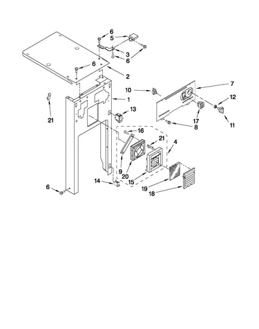Panel and control parts