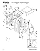 Top and cabinet parts