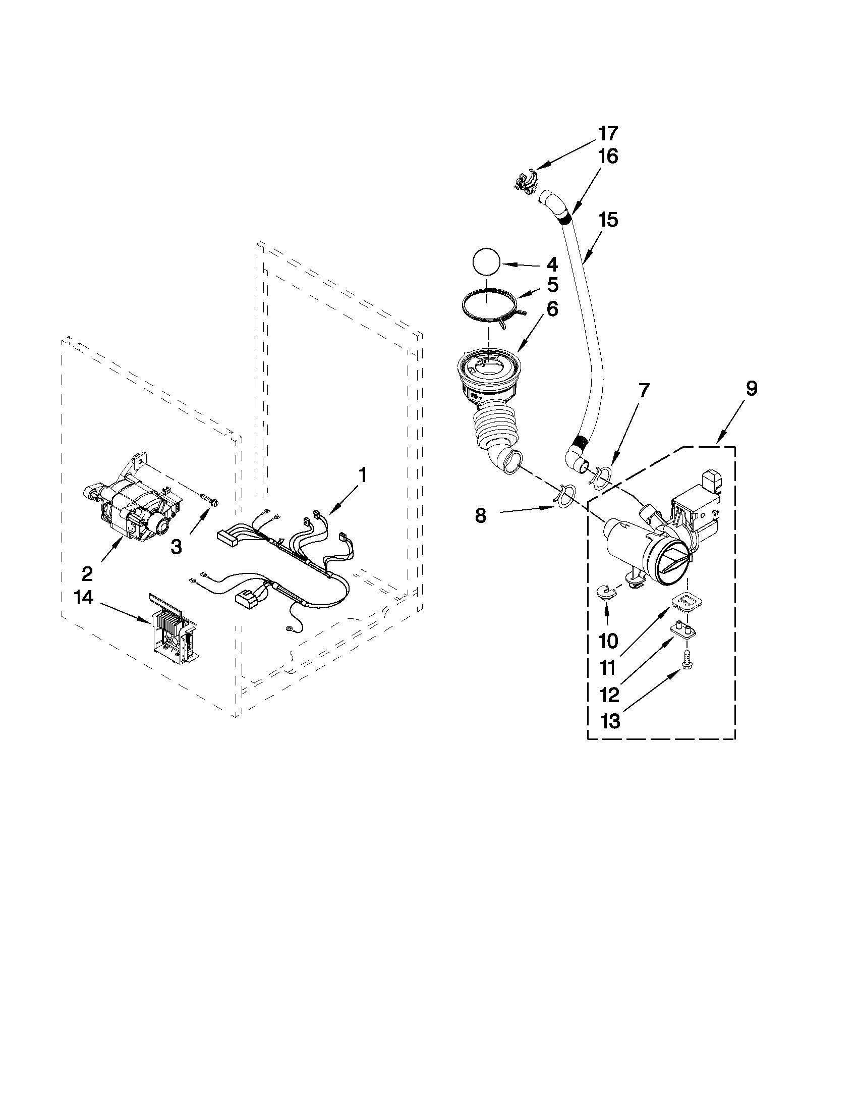 Pump and motor parts