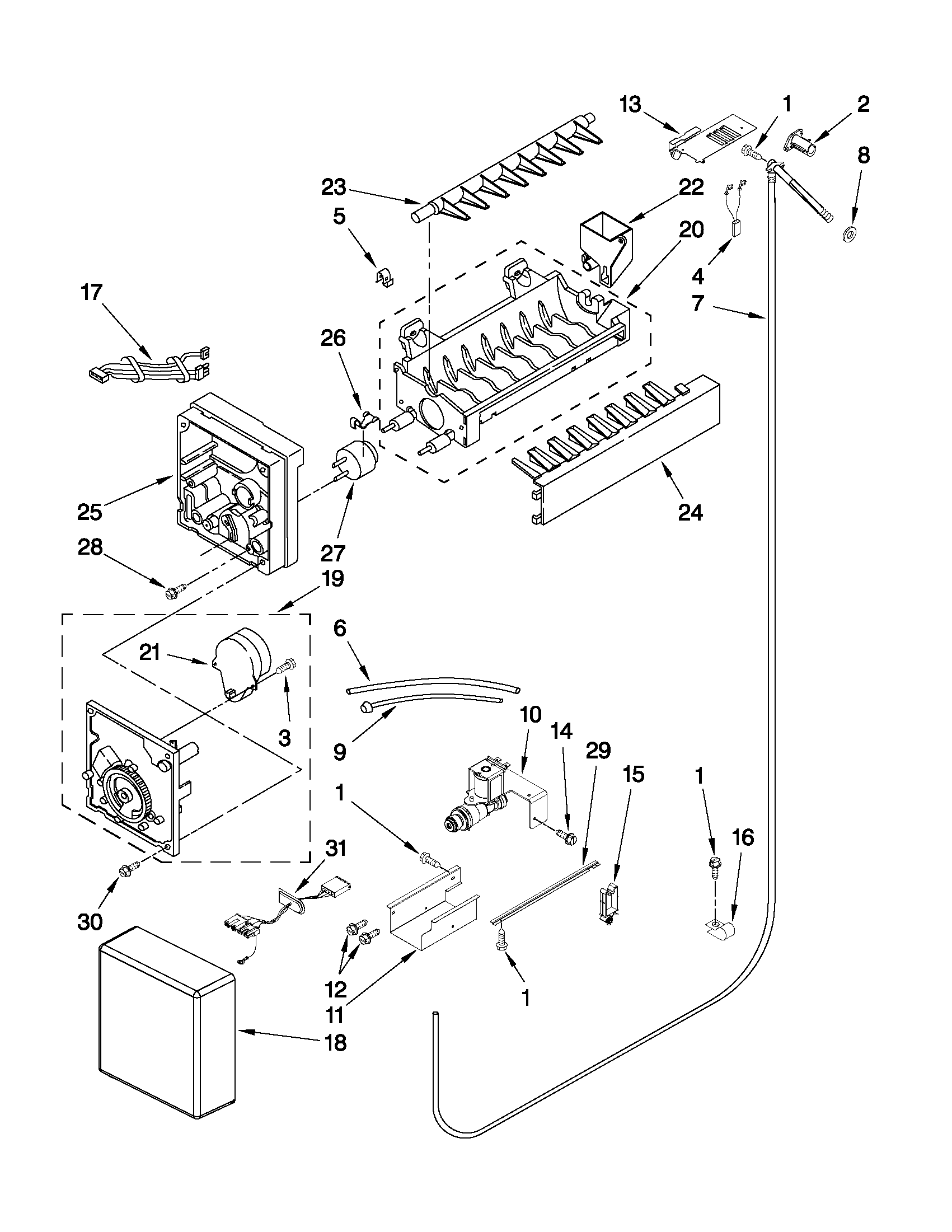 ICEMAKER PARTS