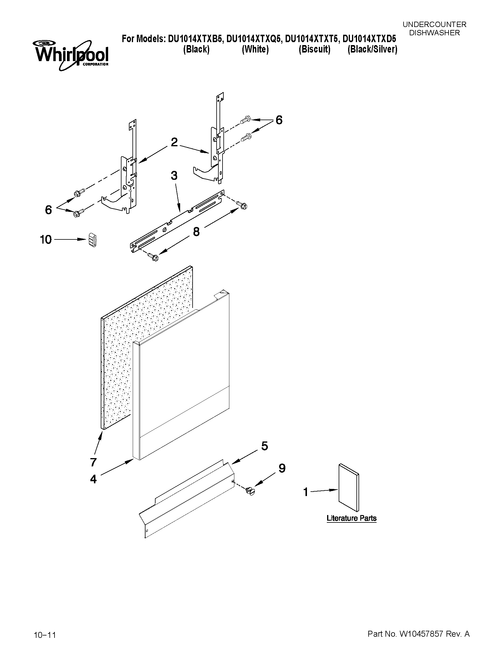Door and panel parts