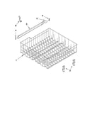 Upper rack and track parts