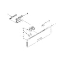 Control panel and latch parts