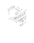 Control panel and latch parts