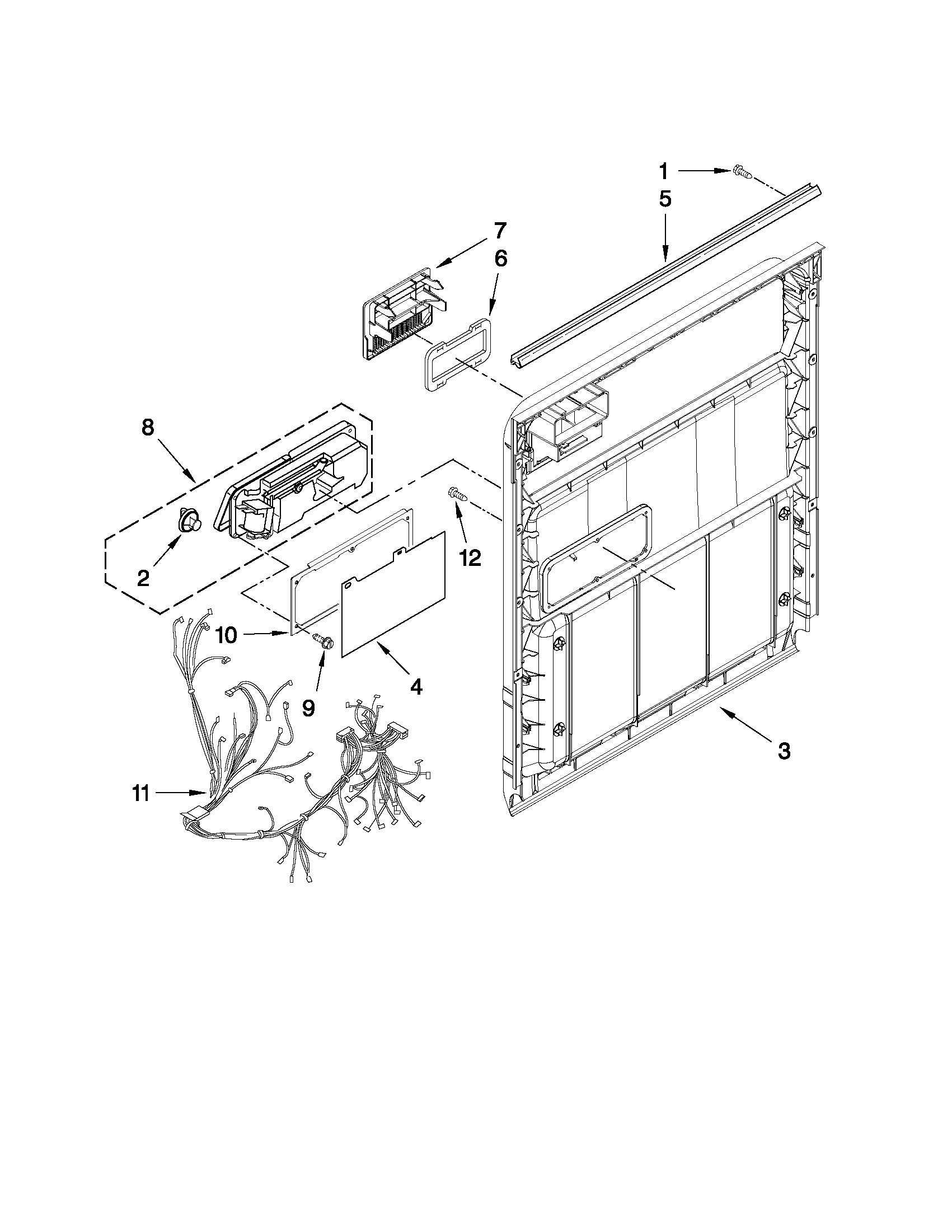 Inner door parts