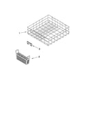 Lower rack parts
