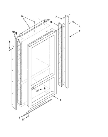 Cabinet and breaker trim parts