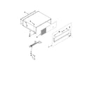 KitchenAid KSSC36FTS04 top grille and unit cover parts diagram