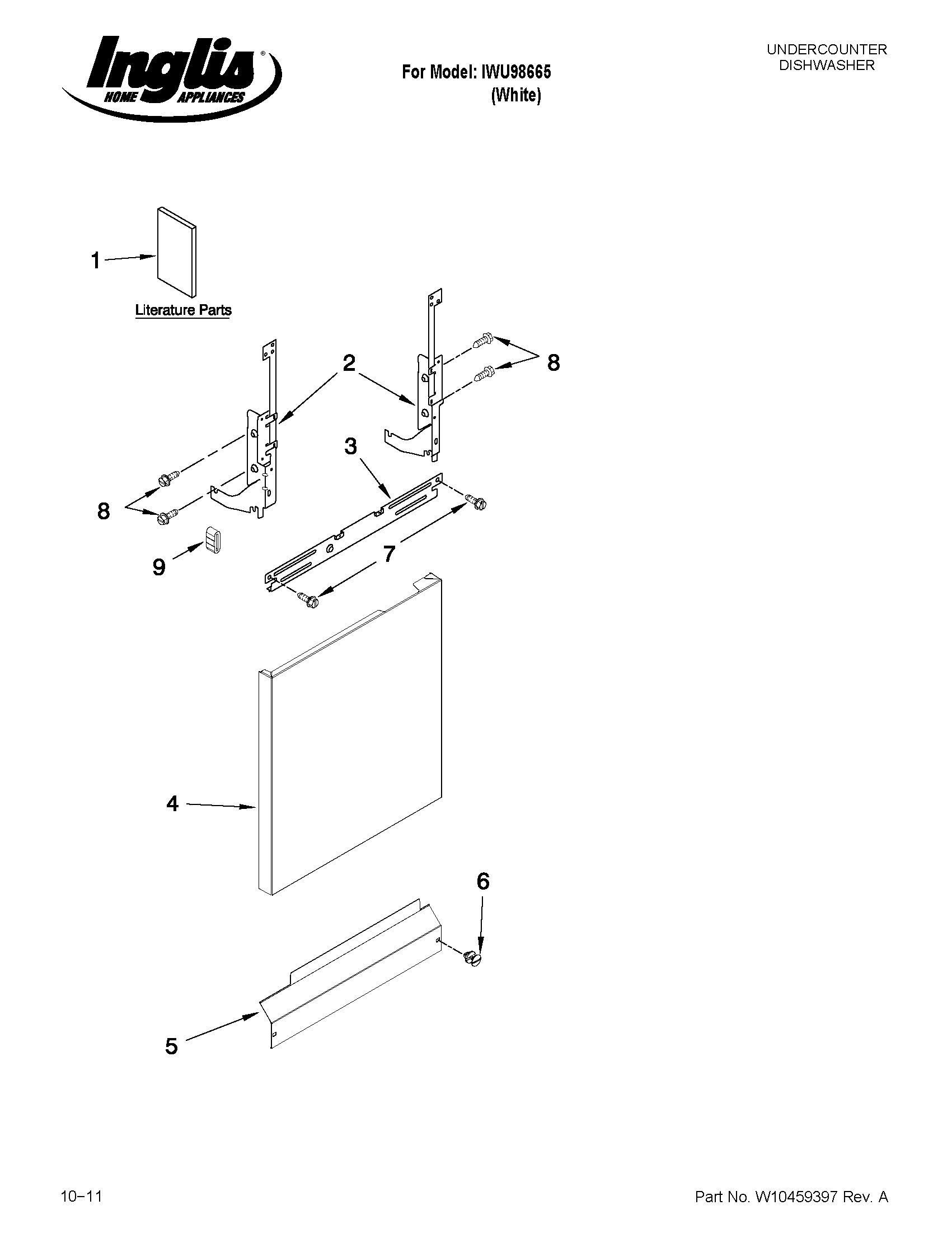 Door and panel parts