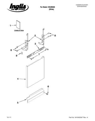 Door and panel parts