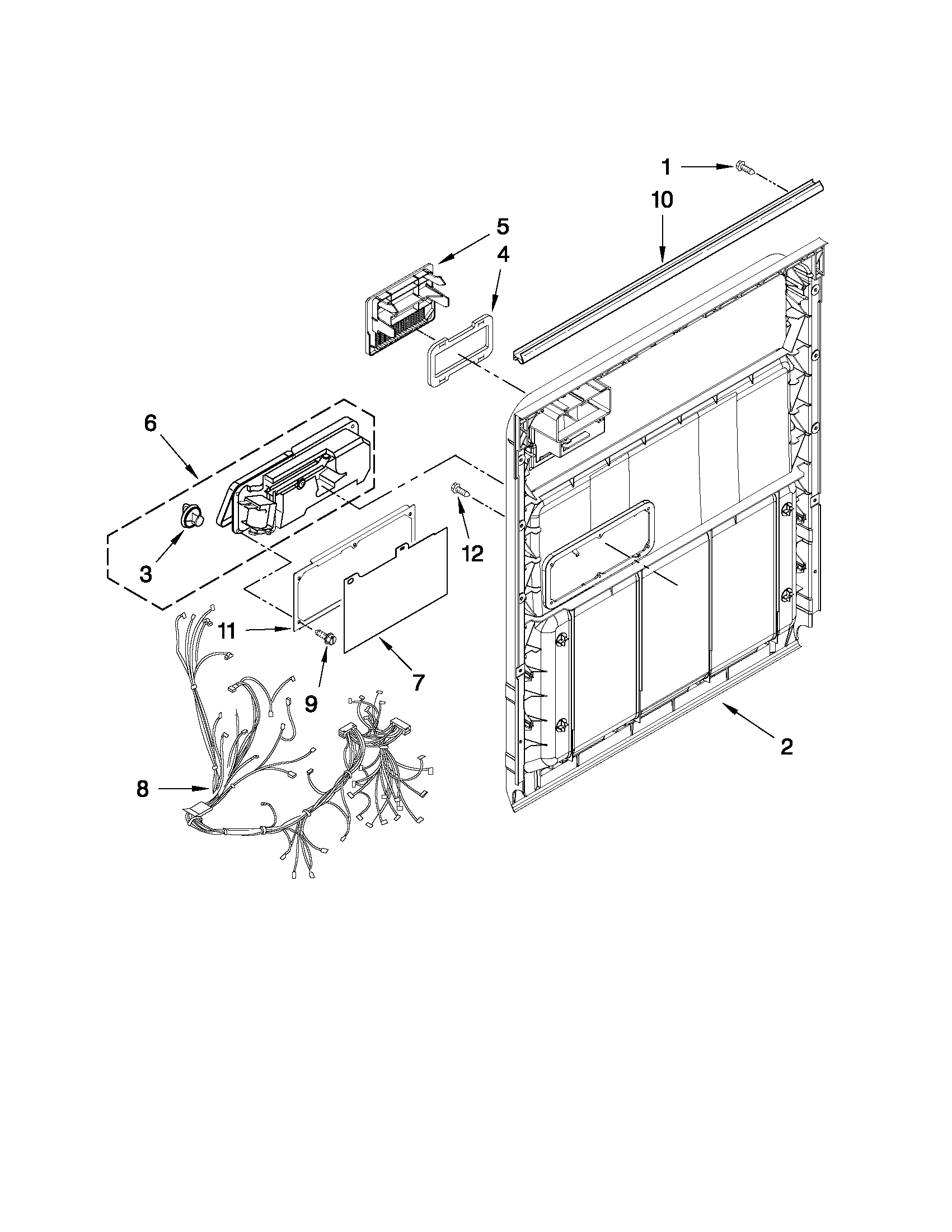 Inner door parts