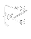 Upper wash and rinse parts