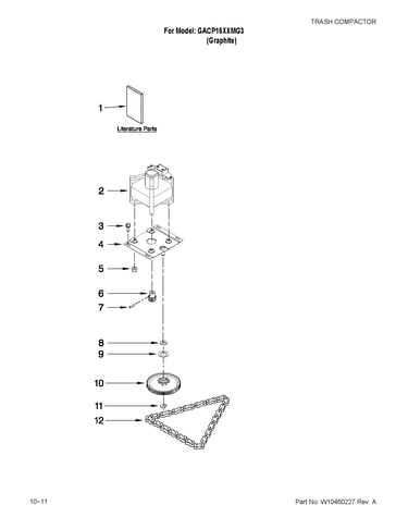 Motor and drive parts