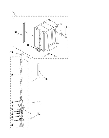 Powerscrew and ram parts