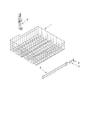 Upper rack and track parts